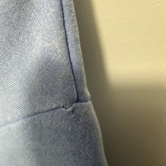 Vincent Van Gogh Iris Painting Embroidered Blue Art Sweatshirt Size XL 1X NWOT - Picture 12 of 12